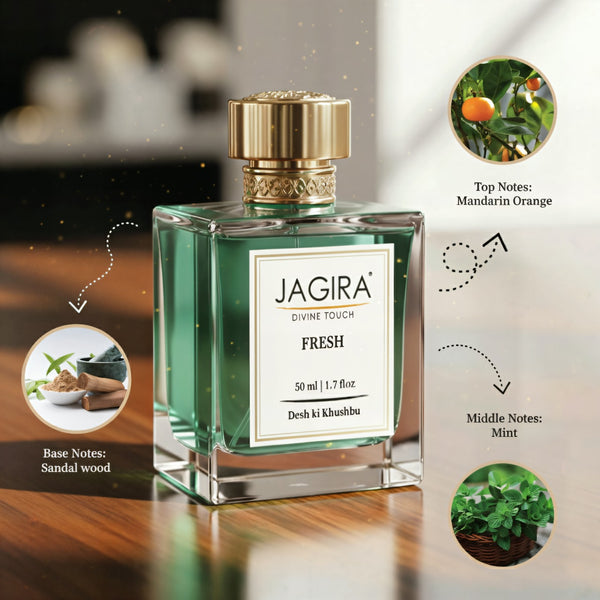 Jagira Fresh – Crisp & Invigorating Unisex Perfume (50 ml)