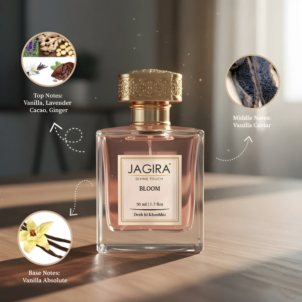 Jagira Bloom – Refreshing Floral Unisex Perfume (50 ml)