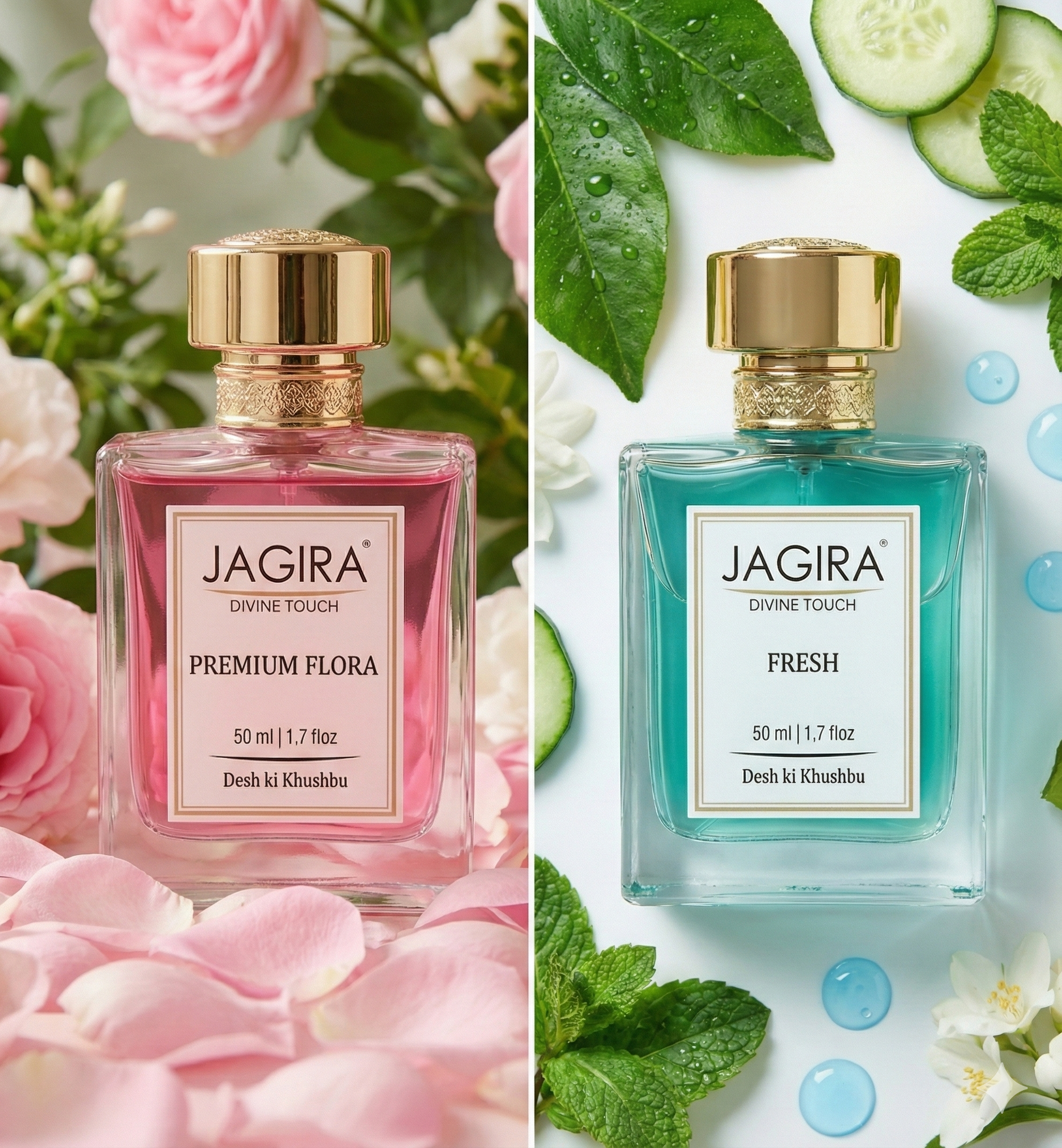 Jagira Fresh & Premium Flora – Pack of 2 (50 ml x 2)