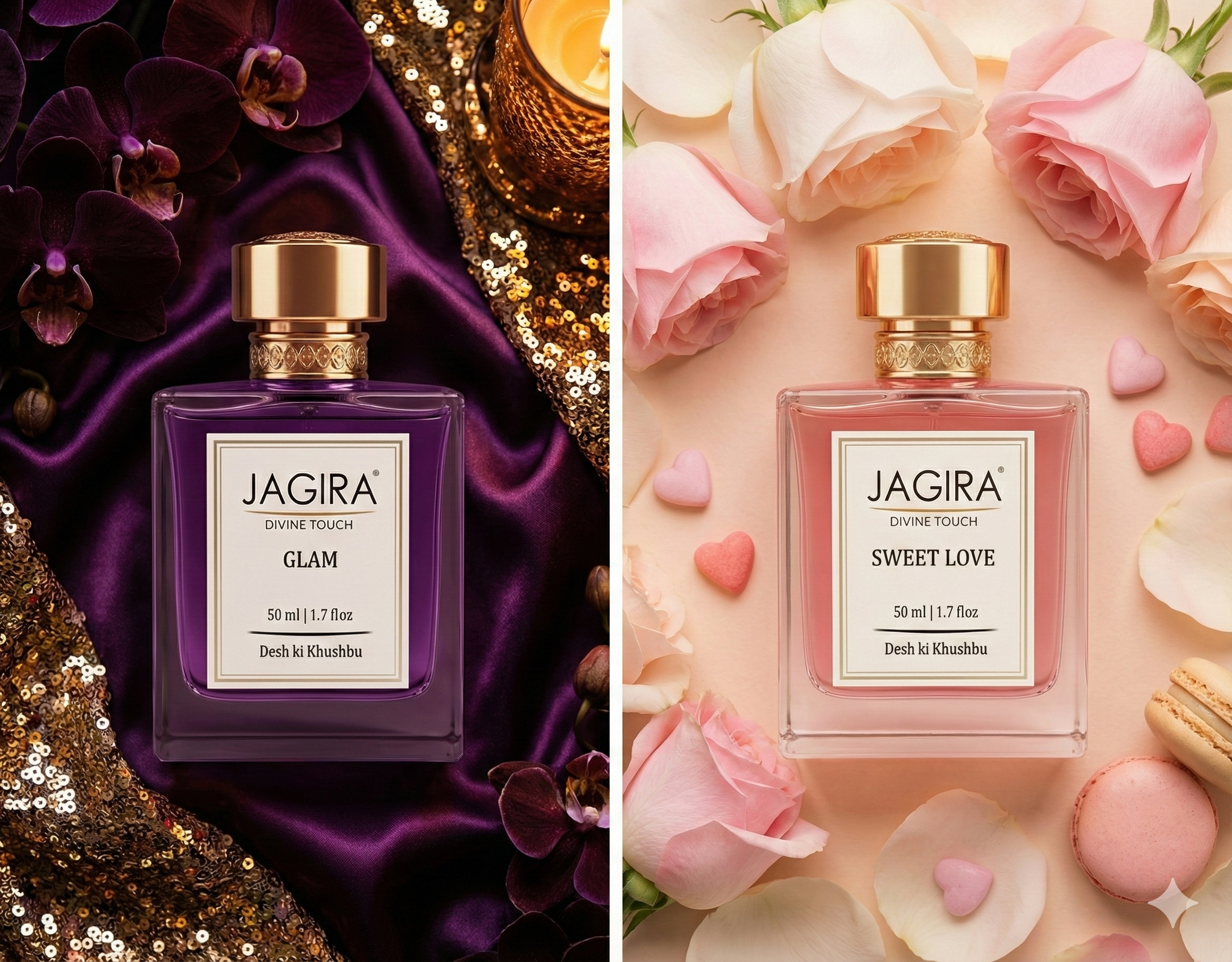 Jagira Glam & Sweet Love – Pack of 2 (50 ml x 2)
